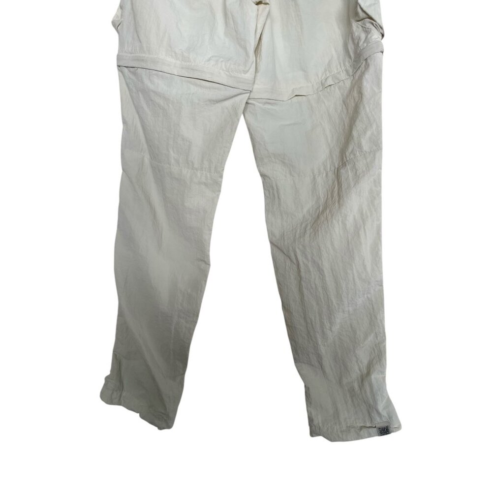 The Giving Movement Detachable Cargo Pants Women XS-S White Off Gorpcore Outdoor - Picture 12 of 16